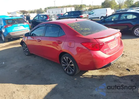 2018 Toyota Corolla Se z USA, uszkodzony, nr VIN 2T1BURHEXJC049375